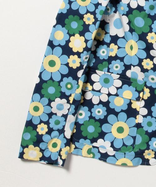 BEAMS BOY（ビームスボーイ）の「BEAMS BOY / フラワー 3ボタン ジャケット（テーラードジャケット・レディース・ホワイト/ネイビー・ONE SIZE）」の13枚目の写真