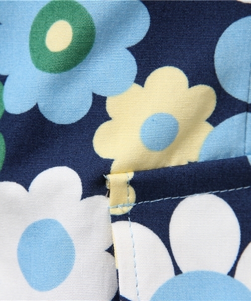 BEAMS BOY（ビームスボーイ）の「BEAMS BOY / フラワー 3ボタン ジャケット（テーラードジャケット・レディース・ホワイト/ネイビー・ONE SIZE）」の6枚目の写真