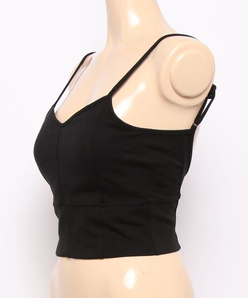 ENVYM（アンビー）の「カップインショートキャミソール（キャミソール・レディース・ホワイト/ブラック/ベージュ・FREE）」の12枚目の写真