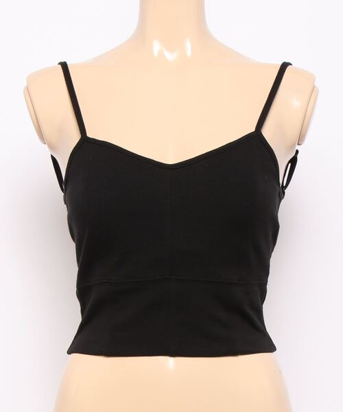 ENVYM（アンビー）の「カップインショートキャミソール（キャミソール・レディース・ホワイト/ブラック/ベージュ・FREE）」の11枚目の写真