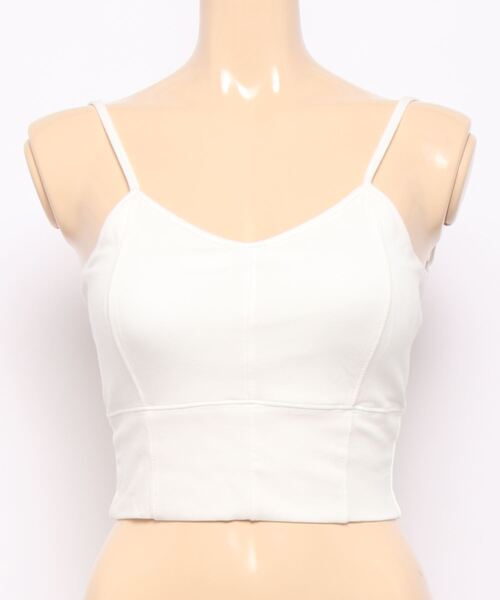 ENVYM（アンビー）の「カップインショートキャミソール（キャミソール・レディース・ホワイト/ブラック/ベージュ・FREE）」の14枚目の写真