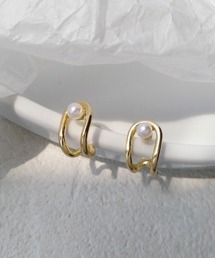 LAC-VERT | センターパールピアス(ピアス（両耳用）)