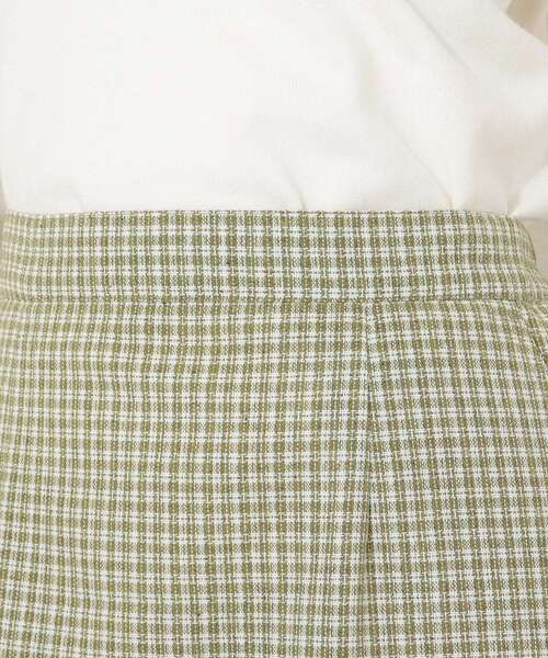 Cutie Blonde（キューティーブロンド）の「◆【S-L】チェック柄マーメイドスカート（スカート・レディース・ブラック系1/黄緑系2・01/02/03）」の20枚目の写真