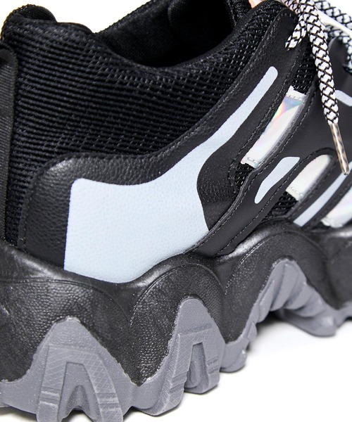 babyShoop（ベイビーシュープ）の「オーロラデザイン厚底スニーカー（スニーカー・レディース・ブラック・MEDIUM/LARGE/X-LARGE/XX-LARGE）」の6枚目の写真