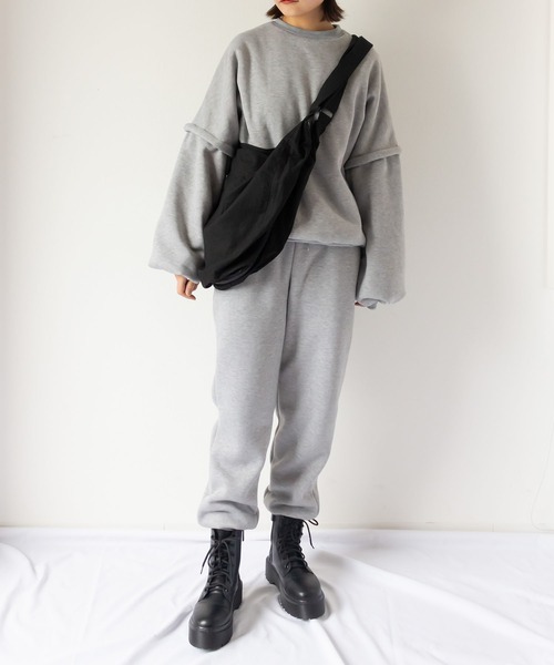 me+em select(ミームセレクト)の「【2way】ロゴ入りベストバック(ショルダーバッグ・メンズ・ブラック・FREE)」の16枚目の写真