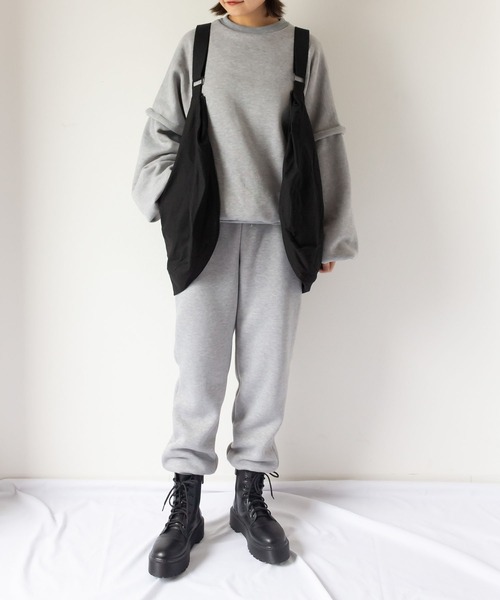 me+em select(ミームセレクト)の「【2way】ロゴ入りベストバック(ショルダーバッグ・メンズ・ブラック・FREE)」の17枚目の写真