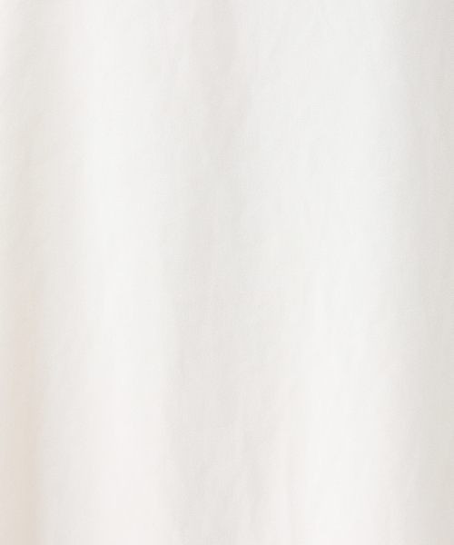 Jewel Changes（ジュエルチェンジズ）の「JOC TAC/PL Vネック Aライン ワンピース / シンプル / フレア / 無地（ワンピース・レディース・オフホワイト/ブラック・フリー）」の10枚目の写真