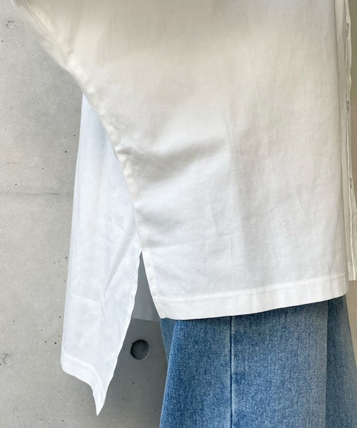 DouDou（ドゥドゥ）の「ショルダー切替ブラウス（シャツ/ブラウス・レディース・オフホワイト・FREE）」の17枚目の写真