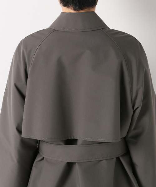 セール】コットンポリエステルステンカラーコート（ステンカラーコート