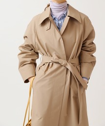 IENA | コットンポリエステルステンカラーコート(ステンカラーコート)