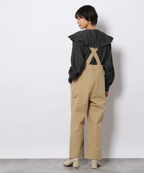 LAKOLE（ラコレ）の「ラッフルカラーデニムブラウス / 272739（シャツ/ブラウス・レディース・ブラック/グレー/クリアブルー・SMALL/MEDIUM）」の21枚目の写真