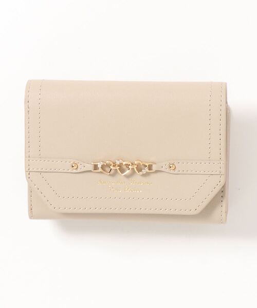 ハートチェーンビットベルト折財布 財布 Samantha Thavasa Thavasa プチチョイス のファッション Samantha