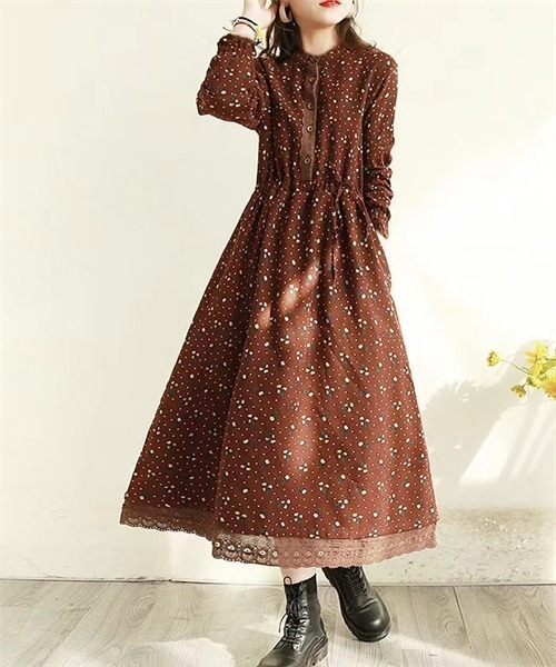❣️新品、未使用❣️EGERIE花柄ワンピース（タグ付き） EGERIE：エジェリ