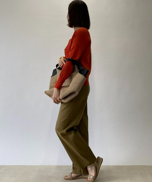 RIVE DROITE(リヴドロワ)の「クールタッチUVコンパクトカーディガン(カーディガン/ボレロ・レディース・チャコールグレー/ベージュ/オレンジ・FREE)」の20枚目の写真