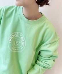 Spick & Span | 【Sporty & Rich】Monaco Crewneck(スウェット)