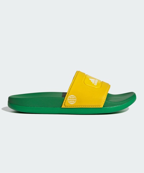adidas（アディダス）の「アディダス アディレッタ コンフォート × LEGO サンダル / adidas Adilette Comfort × LEGO Slides / アディダス（キッズ/子供用）（サンダル・キッズ・レッド/ブラック×イエロー/ブラック×ホワイト/イエロー×グリーン・18cm/23.0cm/24.0cm/25.0cm/22.0cm/17.0cm/19.0cm/20.0cm/21.0cm）」の12枚目の写真