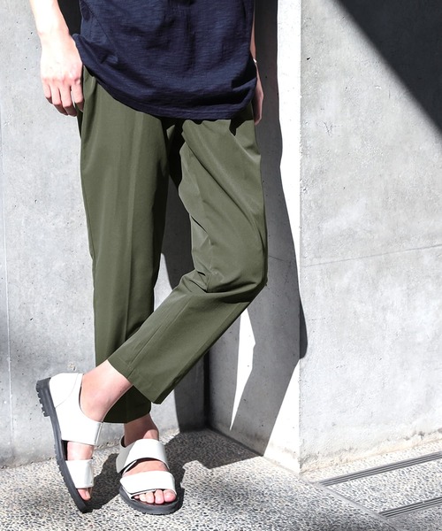 osharewalker(オシャレウォーカー)の「【廃盤】『機能的アンクルテーパードパンツ』(その他パンツ・メンズ・カーキ/ブラック・XL/L/M)」の2枚目の写真