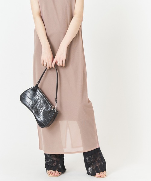 U by SPICK&SPAN シアーノースリーブドレス U by SPICK&SPAN（ユーバイスピックアンドスパン）の「シアー