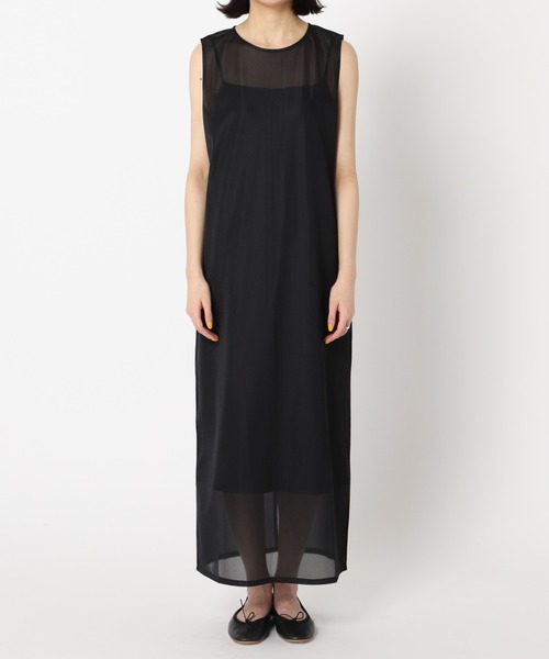 U by SPICK&SPAN シアーノースリーブドレス U by SPICK&SPAN（ユーバイスピックアンドスパン）の「シアー