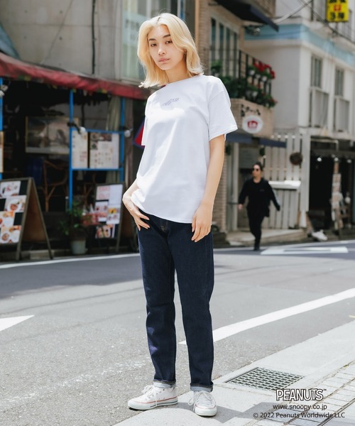 ROOPTOKYO(ループトウキョウ)の「ROOP TOKYO限定:PEANUTS フォトS/S Tee 半袖Tシャツ(Tシャツ/カットソー・メンズ・ホワイト/ブラック/グレー・S/M/L/XL)」の12枚目の写真