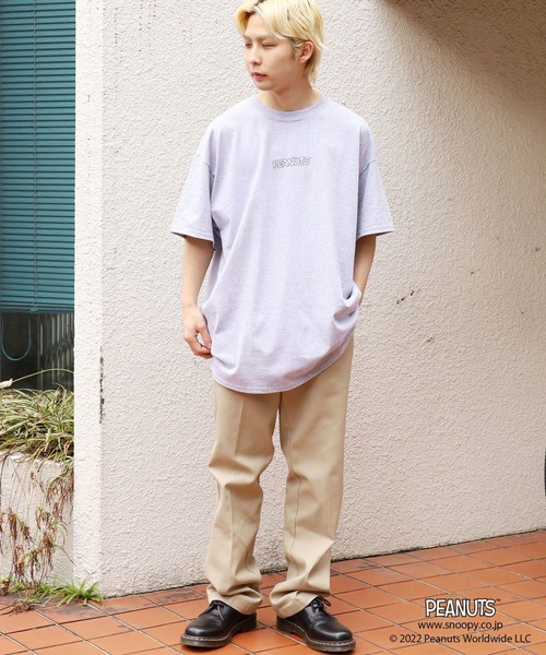 ROOPTOKYO(ループトウキョウ)の「ROOP TOKYO限定:PEANUTS フォトS/S Tee 半袖Tシャツ(Tシャツ/カットソー・メンズ・ホワイト/ブラック/グレー・S/M/L/XL)」の6枚目の写真