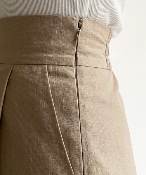 DouDou（ドゥドゥ）の「麻混センプレショートパンツ（その他パンツ・レディース・ブラック/ベージュ・FREE）」の15枚目の写真