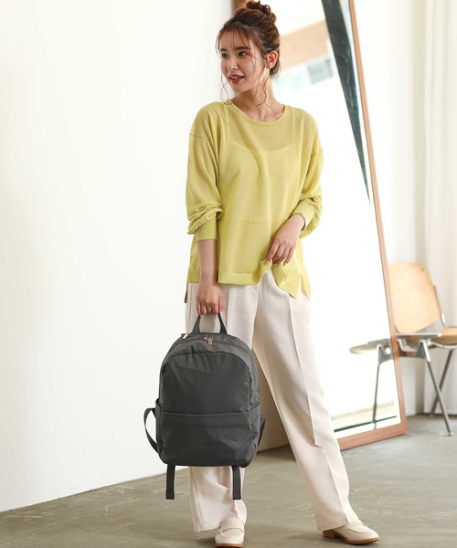 ALTROSE（アルトローズ）の「肩にやさしいリュック（バックパック/リュック・レディース・グレー/ブルー/ベージュ/ブラック・FREE）」の11枚目の写真