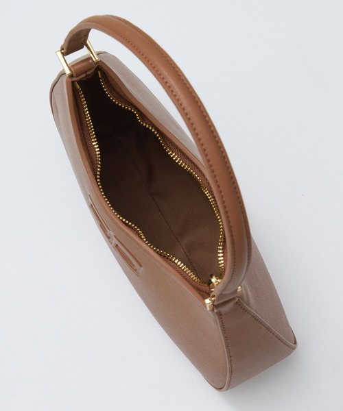 ROPE'(ロペ)の「ロゴエンボスワンハンドルバッグ(ハンドバッグ・レディース・ブラウン/イエロー・FREE)」の15枚目の写真