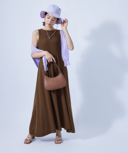 ROPE'(ロペ)の「ロゴエンボスワンハンドルバッグ(ハンドバッグ・レディース・ブラウン/イエロー・FREE)」の9枚目の写真