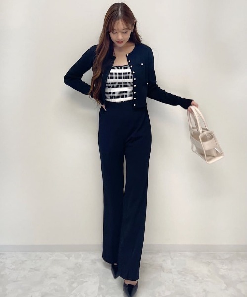 ROYAL PARTY（ロイヤルパーティー）の「ヘムスリットパンツ（その他パンツ・レディース・ブラック/ベージュ/オレンジ・FREE）」の10枚目の写真