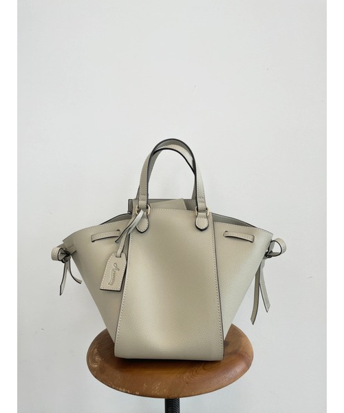 Areeam（アリーム）の「マルチWAYリボンバッグ（トートバッグ・レディース・グレイッシュベージュ/ベージュ・FREE）」の20枚目の写真