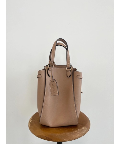 Areeam（アリーム）の「マルチWAYリボンバッグ（トートバッグ・レディース・グレイッシュベージュ/ベージュ・FREE）」の7枚目の写真