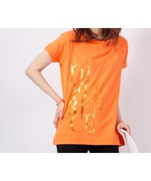サイドプリント半袖Tシャツ