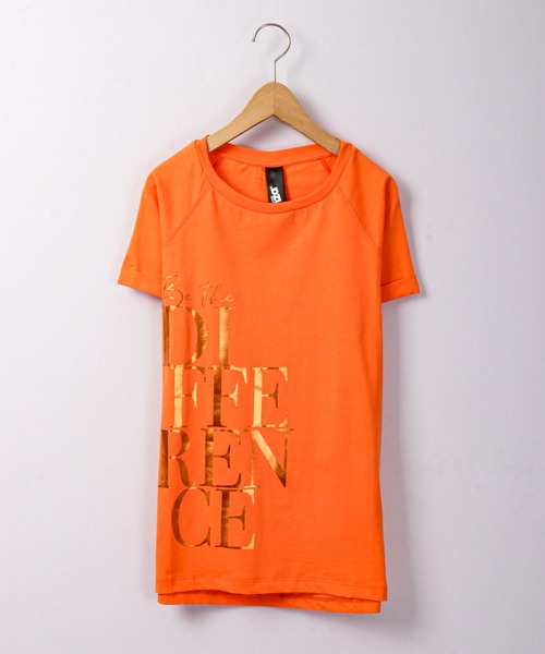 DIMENSIONE danza(ディメンシオーネ ダンツァ)の「サイドプリント半袖Tシャツ(Tシャツ/カットソー・レディース・ホワイト/オレンジ/イエロー/ブラック・SMALL/MEDIUM/X-SMALL)」の15枚目の写真
