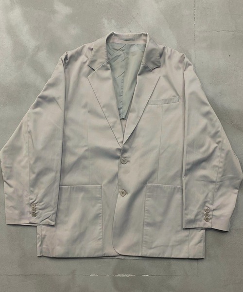 kutir（クティール）の「ルーズテーラードジャケット(セットアップ着用可！)（テーラードジャケット・メンズ・ネイビー/グレイッシュベージュ・MEDIUM/LARGE）」の21枚目の写真