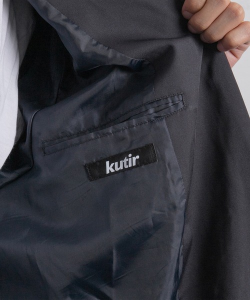 kutir（クティール）の「ルーズテーラードジャケット(セットアップ着用可！)（テーラードジャケット・メンズ・ネイビー/グレイッシュベージュ・MEDIUM/LARGE）」の17枚目の写真