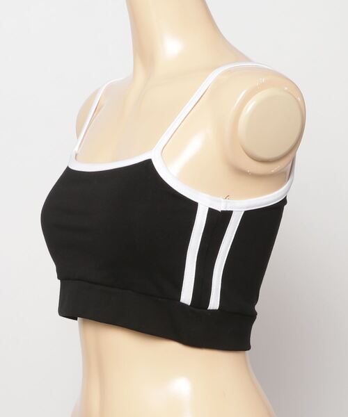 WEGO（ウィゴー）の「WEGO/カップインサイドラインキャミソール（キャミソール・レディース・ホワイト/ブラック・FREE）」の8枚目の写真