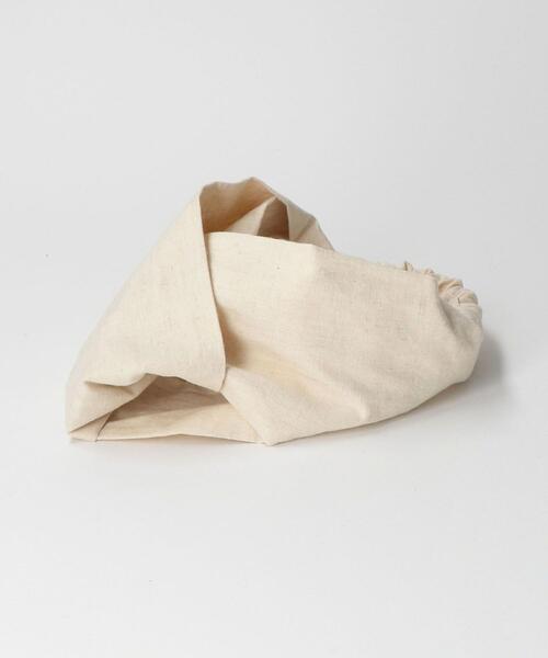 green label relaxing（グリーンレーベルリラクシング）の「ツイスト ターバン ヘアバンド（ヘアバンド・レディース・オフホワイト/モカ・FREE）」の9枚目の写真