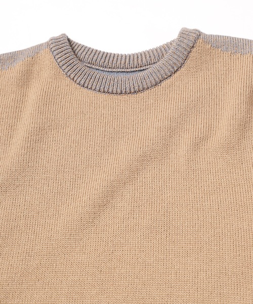 Dulcamara(ドゥルカマラ)の「MixニットロングOP(ワンピース・レディース・ライトベージュ/キャメル/ネイビー・FREE)」の18枚目の写真