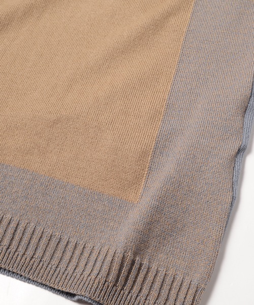 Dulcamara(ドゥルカマラ)の「MixニットロングOP(ワンピース・レディース・ライトベージュ/キャメル/ネイビー・FREE)」の17枚目の写真