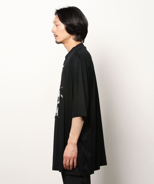 th（ティー エイチ）の「th products Long T-Shir（Tシャツ/カットソー・メンズ・ブラック/ホワイト・1/2）」の3枚目の写真