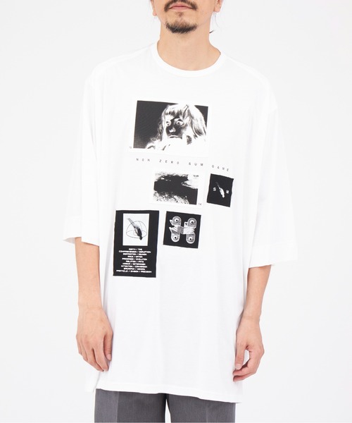 th（ティー エイチ）の「th products Long T-Shir（Tシャツ/カットソー・メンズ・ブラック/ホワイト・1/2）」の9枚目の写真