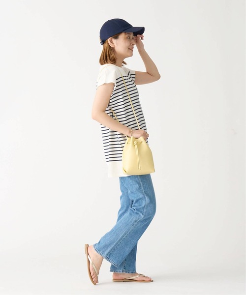 JOURNAL STANDARD(ジャーナルスタンダード)の「パネルボーダーフレンチプルオーバー(Tシャツ/カットソー・レディース・ブラック/ネイビー/ピンク/ブルー系その他・FREE)」の13枚目の写真