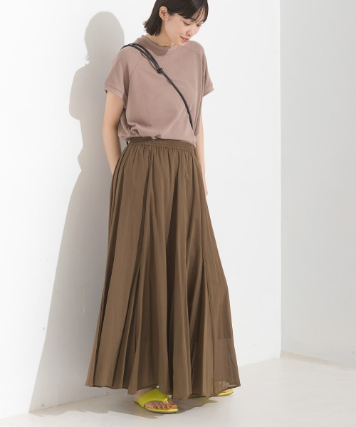 OMNES（オムネス）の「ベアワッフル裾スリットプルオーバー（その他トップス・レディース・ホワイト/ベージュ/ネイビー/イエロー/ラベンダー/グレイッシュベージュ/チャコール・FREE）」の15枚目の写真