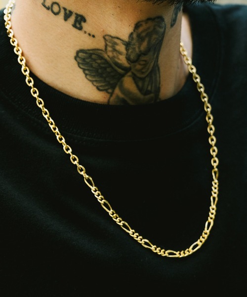 Subciety（サブサエティ）の「CHIMERA CHAIN NECKLACE（ネックレス・メンズ・シルバー/アンティークシルバー/ゴールド/シルバー×ゴールド・FREE）」の12枚目の写真