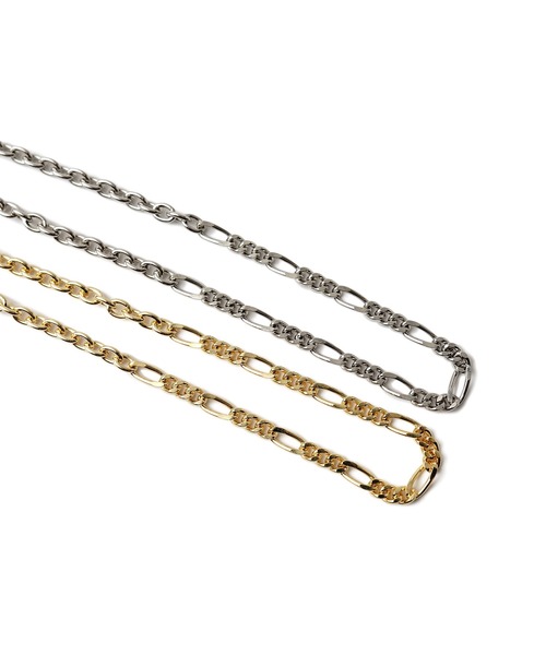 Subciety（サブサエティ）の「CHIMERA CHAIN NECKLACE（ネックレス・メンズ・シルバー/アンティークシルバー/ゴールド/シルバー×ゴールド・FREE）」の5枚目の写真