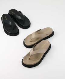 CAMINANDO | レザートングサンダル(サンダル)