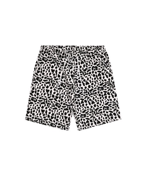 Paragraph(パラグラフ)の「【PARAGRAPH/パラグラフ】22SS046 Leopard Shorts(se)(スウェットパンツ・レディース・ホワイト×ブラック/ブラック×ベージュ・FREE)」の2枚目の写真