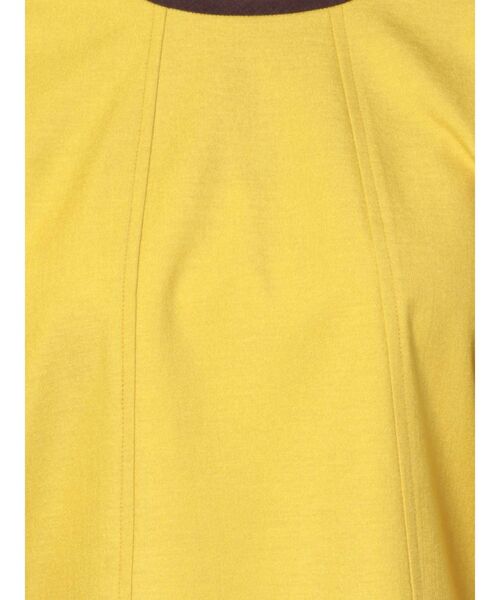 ELENDEEK（エレンディーク）の「バイカラーパイピングブラウス【セットアップ対応可能】（シャツ/ブラウス・レディース・イエロー/ネイビー/ライトベージュ/ベージュ・FREE）」の12枚目の写真