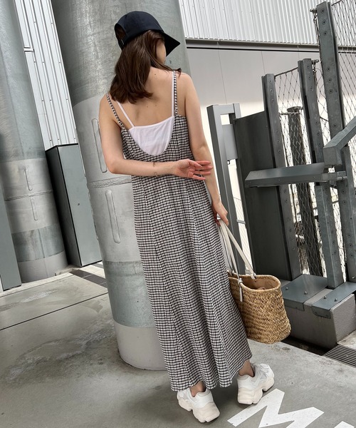 one after another NICE CLAUP(ワンアフターアナザーナイスクラップ)の「マルチウェイセットワンピース(ワンピース・レディース・ブラック/ブラック系その他/グリーン系その他/ライム・FREE)」の11枚目の写真